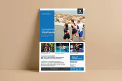 Triathlon Flyer Template Product Image 2