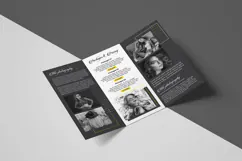 Photography Trifold Brochure Product Image 2