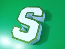 3D Letter Svg "S" With Layers Template Product Image 4