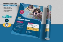 Swimming Lessons Flyer Template Product Image 1