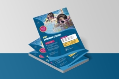 Swimming Lessons Flyer Template Product Image 3