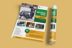 Junk Removal Services Flyer Template Product Image 2