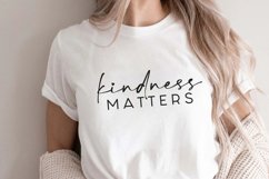 Kindness Matters Svg, Choose Kindness Svg, Be Kind Svg Product Image 1