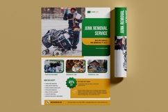 Junk Removal Services Flyer Template Product Image 3