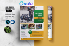 Junk Removal Services Flyer Template Product Image 1