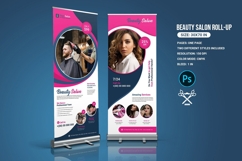 Beauty Salon Roll Up Banner Product Image 1