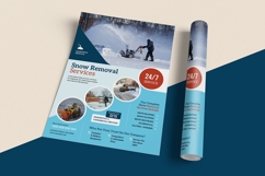 Snow Removal Service Flyer Template Product Image 3