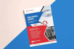 HVAC Services Flyer Template Product Image 2