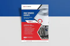 HVAC Services Flyer Template Product Image 3