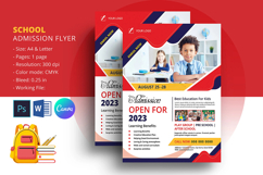 School Admission Promotional Flyer Product Image 1