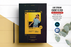Live Stream Event Flyer Product Image 1