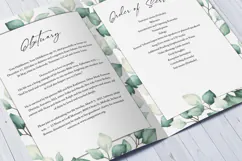 Funeral Program Template Product Image 3