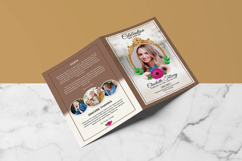 Floral Funeral Program Template Product Image 3