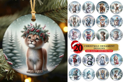 Huge Christmas Ornament Bundle | 100 Cute Animal Ornaments Product Image 9