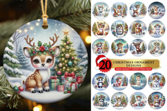 Huge Christmas Ornament Bundle | 100 Cute Animal Ornaments Product Image 7