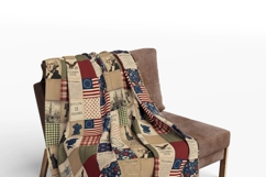 250th Anniversary USA Seamless Patchwork Patterns - 3 JPGs Product Image 14