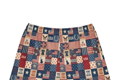 250th Anniversary USA Seamless Patchwork Patterns - 3 JPGs Product Image 6