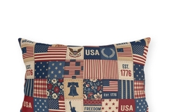 250th Anniversary USA Seamless Patchwork Patterns - 3 JPGs Product Image 9
