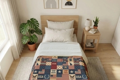 250th Anniversary USA Seamless Patchwork Patterns - 3 JPGs Product Image 11