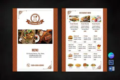 Restaurant Menu Template Product Image 1