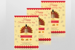 Thanksgiving Invitation Flyer Product Image 4