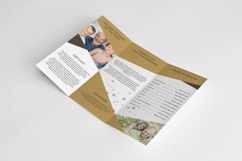 Trifold Funeral Program Template Product Image 3