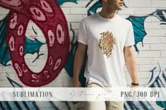 Leopard Illinois state map sublimation / clipart - png file Product Image 6