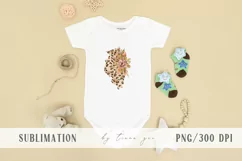 Leopard Illinois state map sublimation / clipart - png file Product Image 3