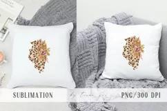 Leopard Illinois state map sublimation / clipart - png file Product Image 5