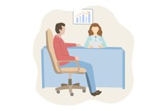 Business people talking Colleagues communicate at work Product Image 1