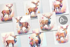 Engraved Deer | Digital Paper Product Image 2
