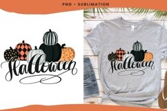 Halloween Pumpkins Png Sublimation Graphic Lettering Autumn Product Image 2