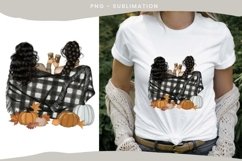 Best Friends Fall Sublimation Design Autumn Png File Pumpkin Product Image 4