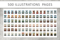 500 Children Illustrations Junk Journal Pages Product Image 2