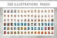 500 Children Illustrations Junk Journal Pages Product Image 4