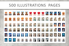 500 Children Illustrations Junk Journal Pages Product Image 5