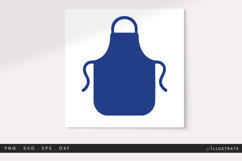 Apron SVG File Patriotic BBQ Kitchen Design Product Image 1