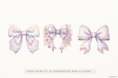 Decorative Bow Illustrations PNG Clipart Product Image 1