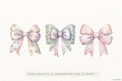 Decorative Bow Illustrations PNG Clipart Product Image 1