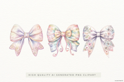 Decorative Bow Illustrations PNG Clipart Product Image 1