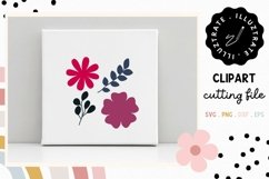 Flower SVG | Flower Cut File | Floral PNG Product Image 1