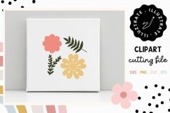 Floral Elements SVG Cut Files | Flower PNG Files | Flowers Product Image 1