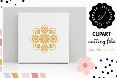 Flower SVG | Flower Cut File | Floral PNG Product Image 1