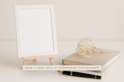 Small Frame on Easel Mockup Product Image 1
