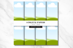 Digital Paper Mockup Templates Canva Bundle of 30 - Mockup Product Image 5