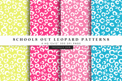 Schools Out Leopard Digital Patterns Product Image 2