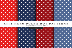 City Hero Polka Dot Digital Patterns Product Image 2