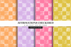 Distressed Checkered Digital Pattern Product Image 2
