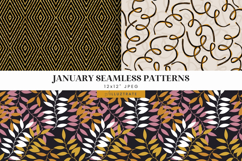 New Year Seamless Digital Papers 12 January JPG Patterns Product Image 4