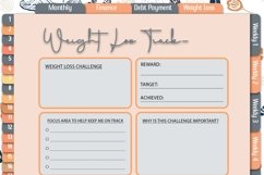 Monthly , Finance,Weight,Digital Planner Product Image 15
